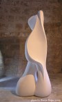 Light Sculpture I 76x85x197 cm Plaster of Paris and Iron bakibogac@hotmail.com
